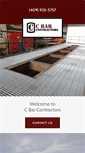 Mobile Screenshot of cbarcontractors.com